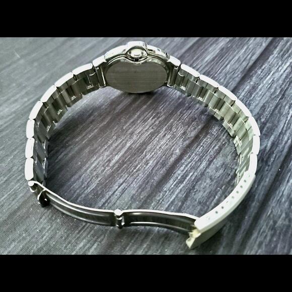 Art Deco Roman Adesso Neuvoux Stainless Men's Dress Watch - Picture 8 of 9